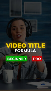 Minimal Video Title Intro With Glow Effect 06