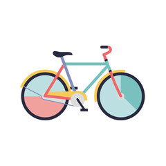 Obraz premium Retro Bicycle Illustration