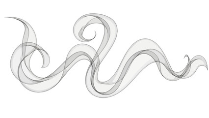 Obraz premium Smoke Swirl Pattern Design.