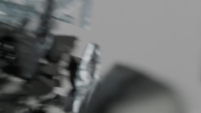 Gently floating crystals and pyrite; dynamic video compositions; motion graphics and VJ footage; as backgrounds for video productions.