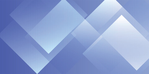 Obraz premium Abstract light blue background with transparent geometric square layers eps10