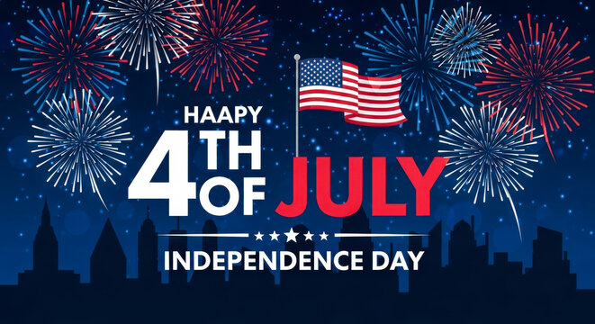 Spectacular Fireworks Light Up the Night for Fourth of July Celebration