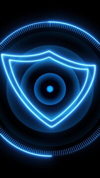 Digital searching system animation .business, circle, rader searching, computer, concept, dark, design, digital, digital communicatio