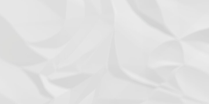 White fabric background. white crumpled paper background texture pattern overlay. wrinkled high resolution arts craft and Seamless white crumpled paper.