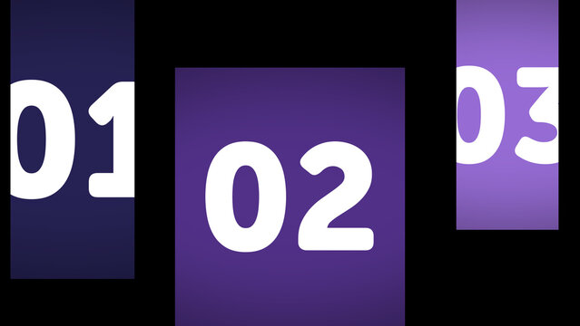 Multiscreen Layout Scale X3 09 &ndash; Animated Multi Screen Grid with Smooth Scaling Motion, Modern Digital Display Layout for Video, Broadcast and Media Content