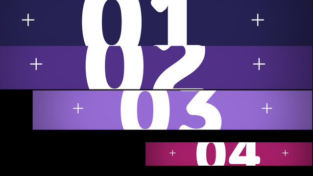 Multiscreen Layout Scale X4 04 &ndash; Animated Multi Screen Grid with Smooth Scaling Motion, Modern Digital Display Layout for Video, Broadcast and Media Content