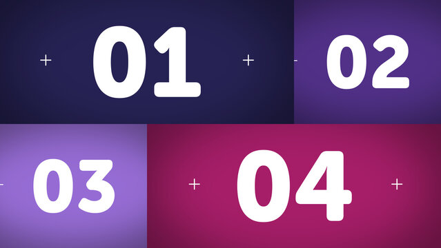 Multiscreen Layout Scale X4 23 &ndash; Animated Multi Screen Grid with Smooth Scaling Motion, Modern Digital Display Layout for Video, Broadcast and Media Content