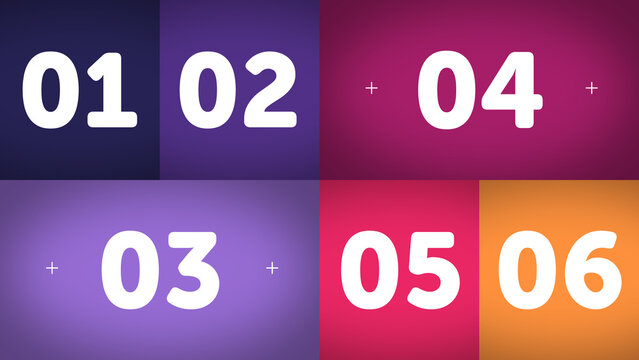 Multiscreen Layout Scale X6 02 &ndash; Animated Multi Screen Grid with Smooth Scaling Motion, Modern Digital Display Layout for Video, Broadcast and Media Content