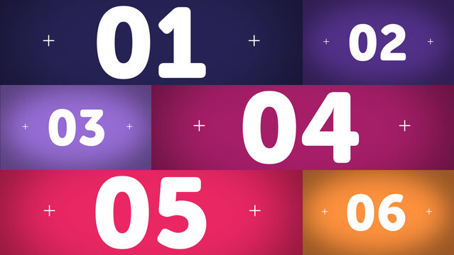 Multiscreen Layout Scale X6 05 &ndash; Animated Multi Screen Grid with Smooth Scaling Motion, Modern Digital Display Layout for Video, Broadcast and Media Content