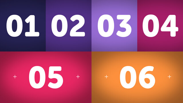 Multiscreen Layout Scale X6 07 &ndash; Animated Multi Screen Grid with Smooth Scaling Motion, Modern Digital Display Layout for Video, Broadcast and Media Content