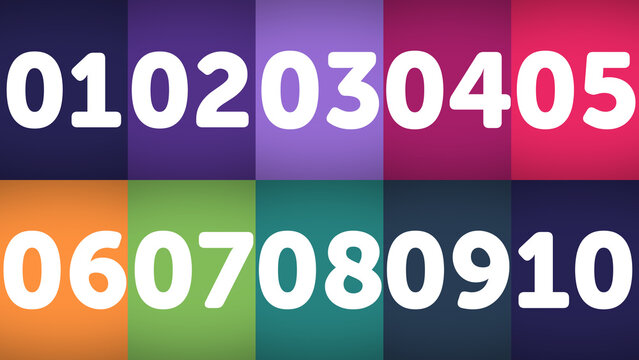 Multiscreen Layout Scale X10 01 &ndash; Animated Multi Screen Grid with Smooth Scaling Motion, Modern Digital Display Layout for Video, Broadcast and Media Content