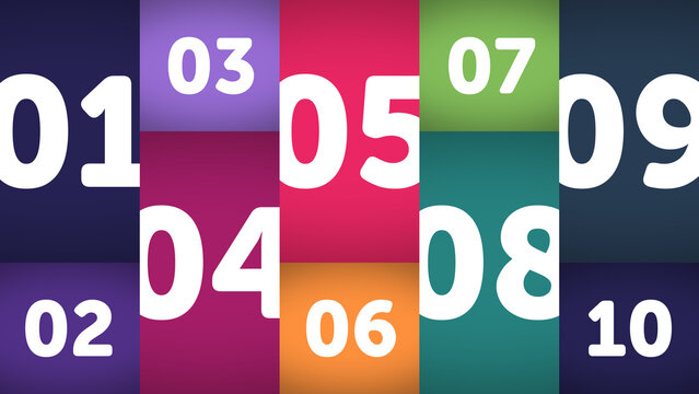 Multiscreen Layout Scale X10 03 &ndash; Animated Multi Screen Grid with Smooth Scaling Motion, Modern Digital Display Layout for Video, Broadcast and Media Content