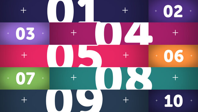 Multiscreen Layout Scale X10 04 &ndash; Animated Multi Screen Grid with Smooth Scaling Motion, Modern Digital Display Layout for Video, Broadcast and Media Content