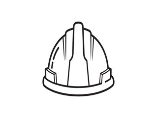 Fototapeta premium Hard hat, safety helmet, construction hat, industrial headgear isolated on White Background