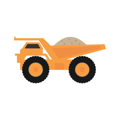 Obraz premium illustration of a mining truck