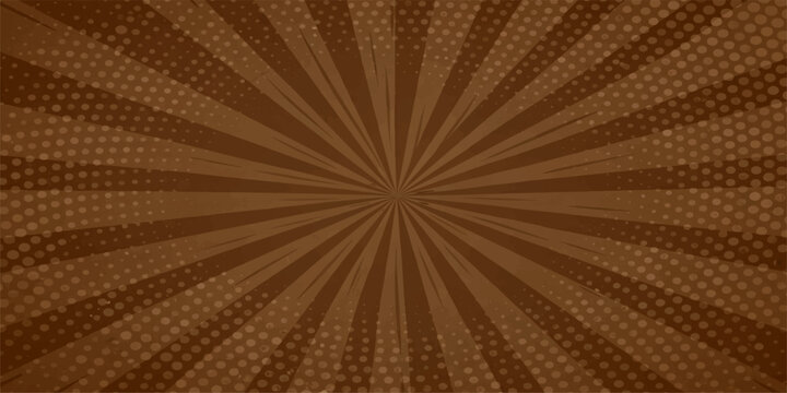 Abstract a dynamic burst of radial lines and dot pattern, creates a retro pop art texture effect.