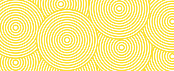 Fototapeta premium backround Luxury patern Gold Yellow Line Round Shape Abstract , white And Gold backround round shape.