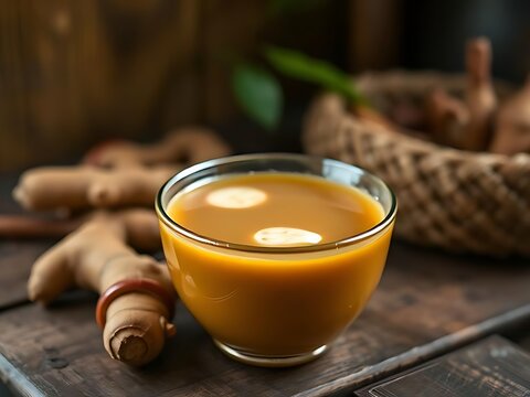  Warm Traditional Wedang Jahe Ginger Drink Indonesian Style