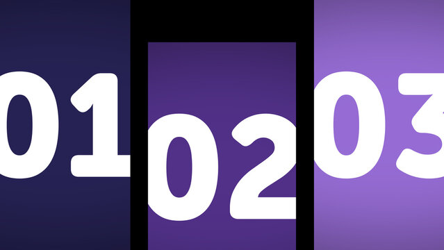 Multiscreen Layout Position X3 06 &ndash; Dynamic Multi Display Animation, Moving Screen Panels Layout, Modern Video Wall Presentation for Media, Technology and Branding Showcase