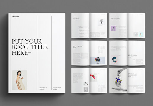 Book Layout Design Template