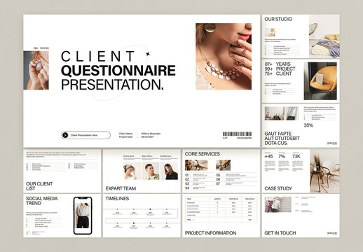 Clients Questionnaire Presentation Template