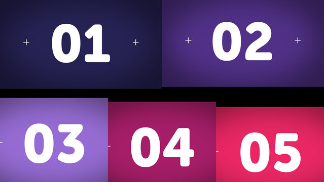 Multiscreen Layout Position X5 06 &ndash; Dynamic Multi Display Animation, Moving Screen Panels Layout, Modern Video Wall Presentation for Media, Technology and Branding Showcase