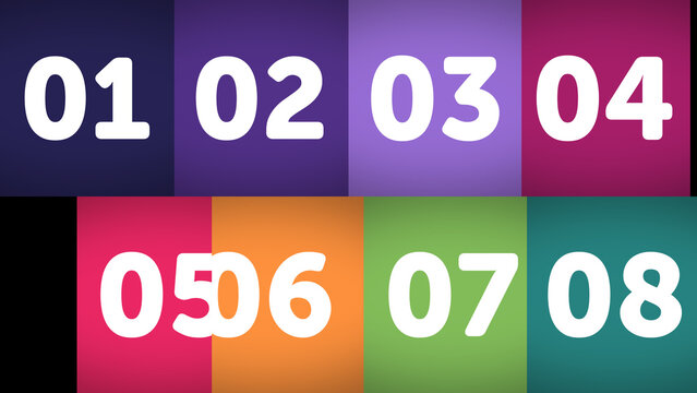 Multiscreen Layout Position X8 01 &ndash; Dynamic Multi Display Animation, Moving Screen Panels Layout, Modern Video Wall Presentation for Media, Technology and Branding Showcase