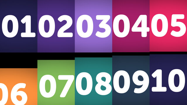 Multiscreen Layout Position X10 02 &ndash; Dynamic Multi Display Animation, Moving Screen Panels Layout, Modern Video Wall Presentation for Media, Technology and Branding Showcase