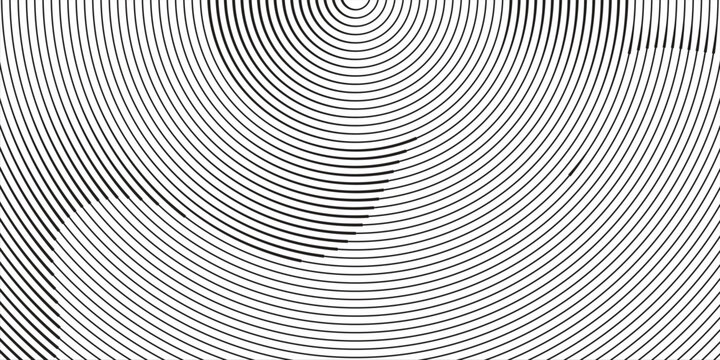Dynamic spiral shape background with scroll curve isolated on white flat style design
