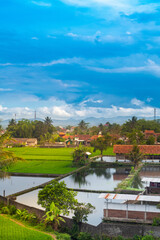 Fototapeta premium Village Natural Landscape
