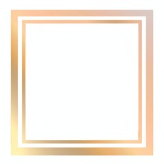 Obraz premium Elegant geometric gold frame design.
