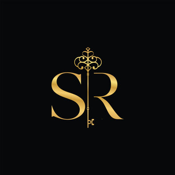 S and R royal key logo