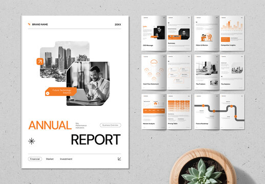 Annual Report Layout