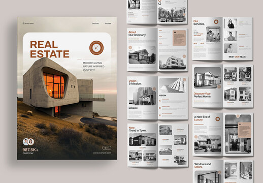Real Estate Brochure Layout