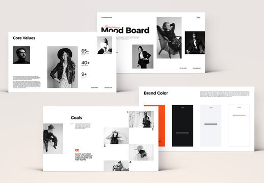 Company Mood Board Design
