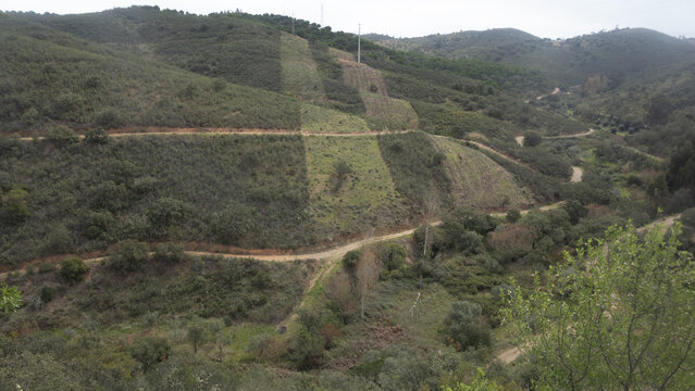 Umgebung zwischen Cachopo und Mealha, Serra do Caldeir&atilde;o, Algarve