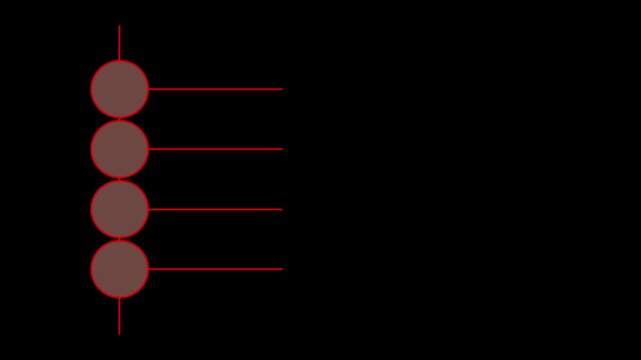 Classification icons animation video on black background. Data filtering illustration. class. 4K ,...