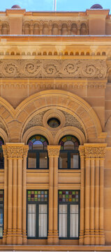 31 March 2026 Facade of historical building in Sydney Australia Queen Victoria Building QVB