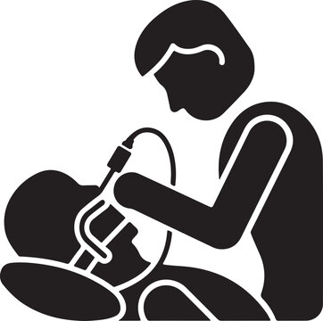 Respiratory Therapist ETCO2 Monitoring Silhouette