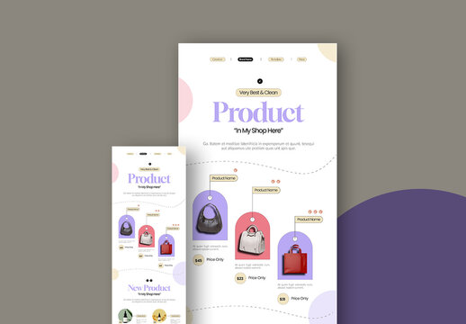 Email Newsletter Layout