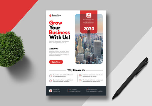 Growth Hack Business Flyer