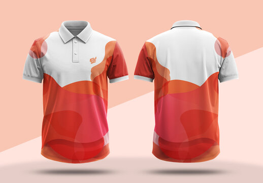 Polo T Shirt Design Template