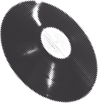 Dizer Halftone Vinyl Record