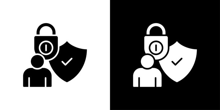 Authorization Icon Sheet Black And White