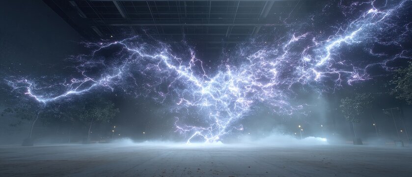 Dynamic Display of Mixed Reality with Taser Electric Effects