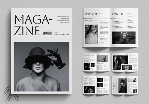 Fashion Magazine Template