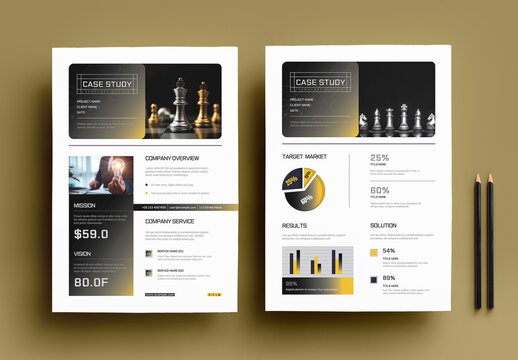 Case Study Template for Business Analysis and Reporting