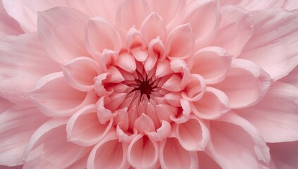 Fototapeta premium Close-up view of a delicate pink flower, showcasing intricate petals and natural beauty