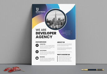 Business Flyer Design Layout