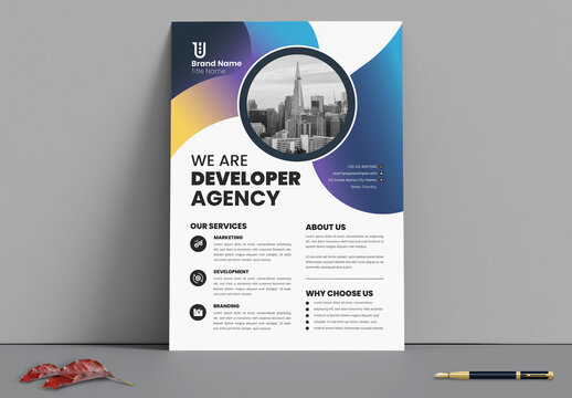 Business Flyer Design Layout